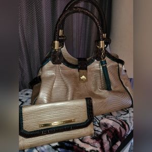 Brahman Elisa handbag and wallet set